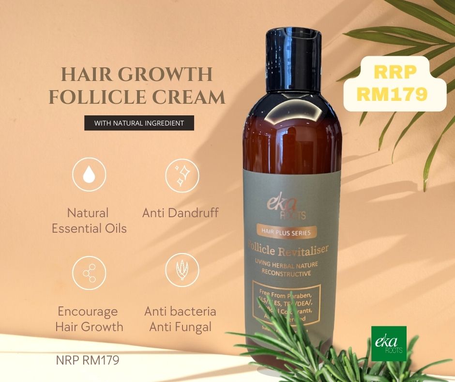 Eka Roots Hair Growth Follicle Cream 250ml - Eka Roots